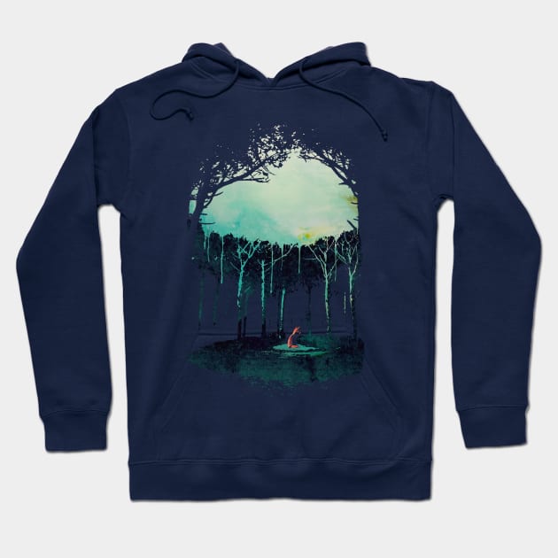 Deep In The Forest Hoodie by astronaut